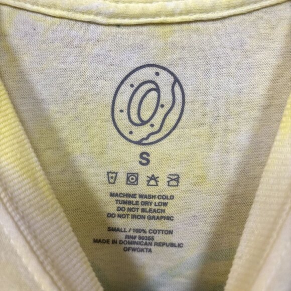 Odd Future Spell-Out Embroidered & OF Donut Logo Tie Dye Small - Picture 4 of 5